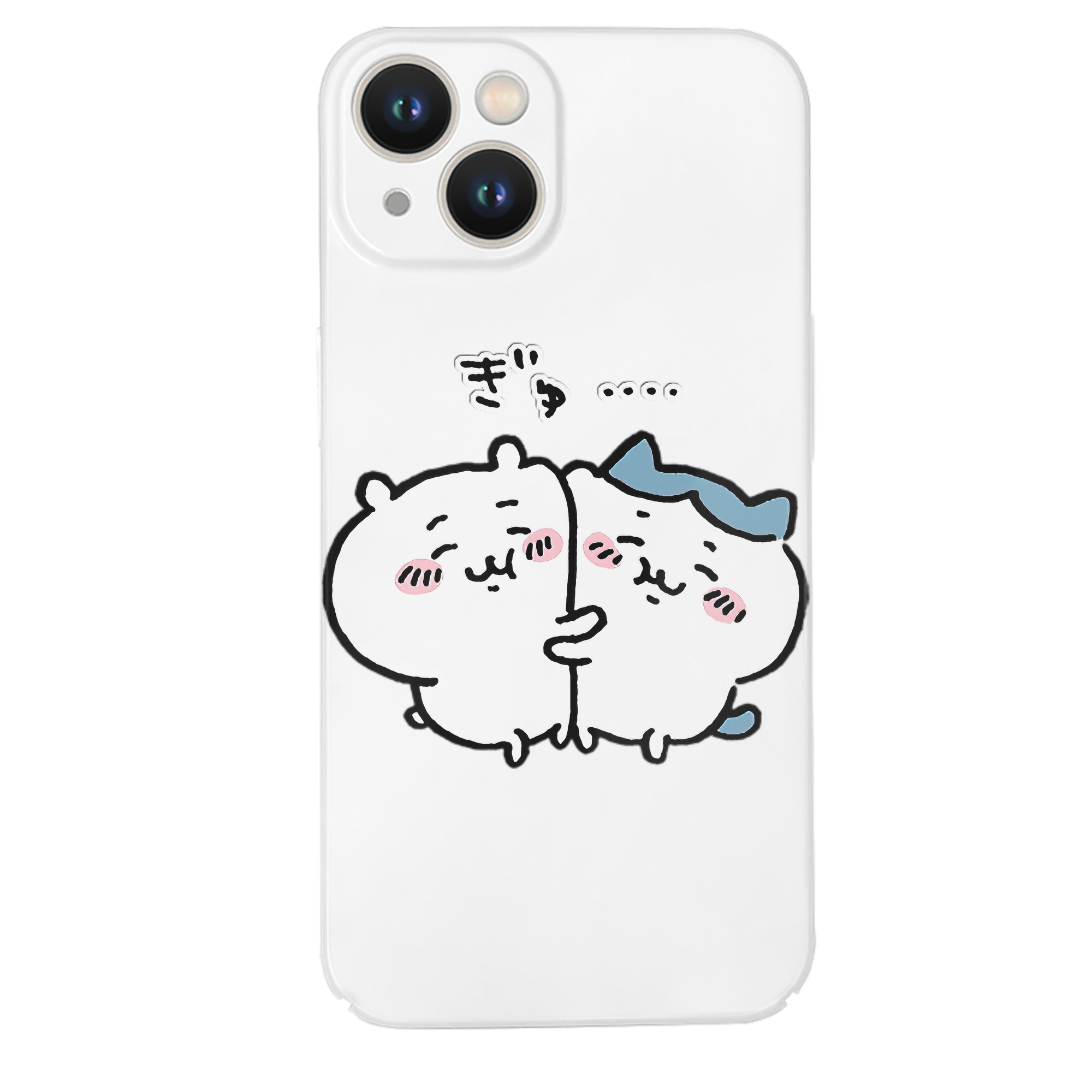 （画像用） ちいかわ ハチワレ Chii-kawa hachiware 【iPhone 14シリーズ対応】ハードケース
